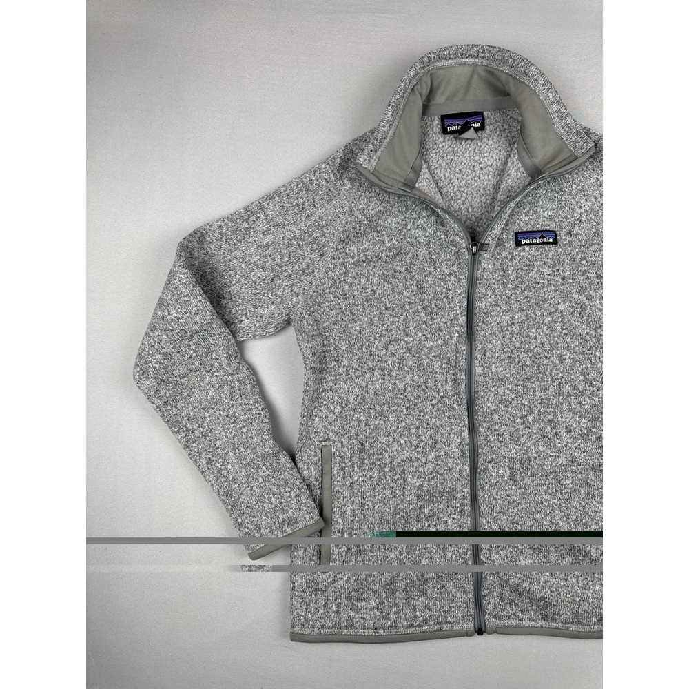Patagonia Better Sweater Fleece Jacket Gray Full Zip Women's Small - Picture 2 of 11